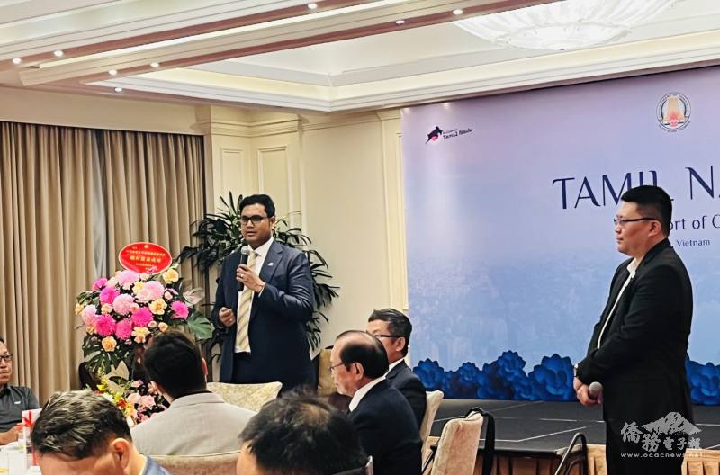 印度泰米爾納德邦工業廳廳長Dr.Rajaa致詞