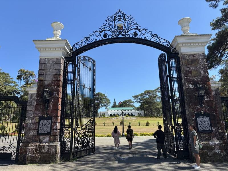 今年前4個月，計有193萬3757人次的外國觀光客到菲律賓旅遊，台灣人排名第8。圖為菲律賓著名觀光景點山城碧瑤市的萬松宮（The Mansion）