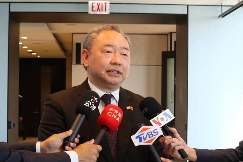 駐美代表俞大㵢。 (圖：中央社檔案照)