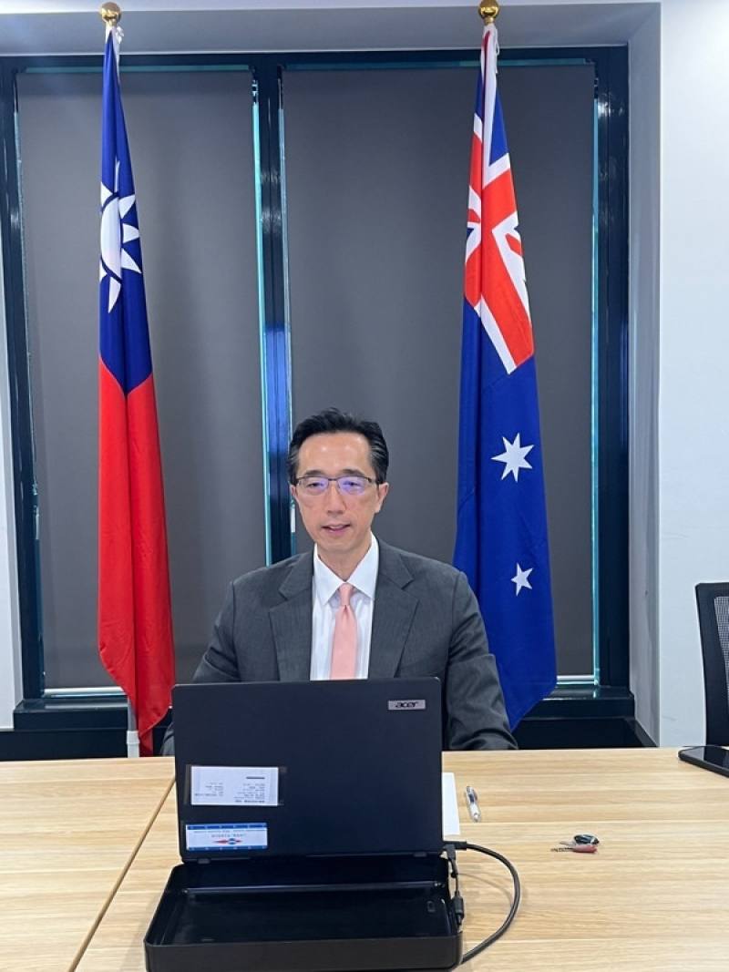 中華民國駐澳洲代表徐佑典。（駐澳大利亞代表處提供）