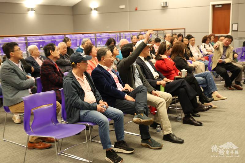 討論氣氛熱烈，充分展現僑界對國家大事的關心與責任感