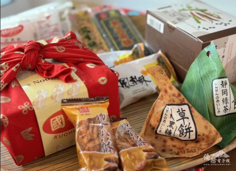 鄧皓勻為旅客準備多元的臺灣伴手禮，從美食開啟臺灣話題