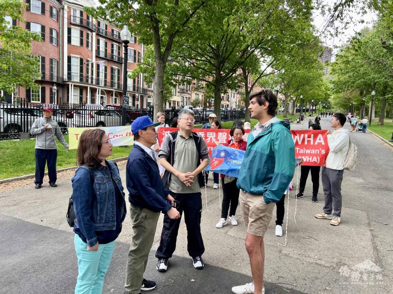 TAGHB members explain the importance of Taiwan joining WHA