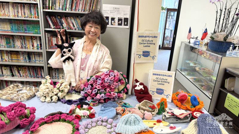 橙縣文教中心編織班展現學員們的巧手與創意