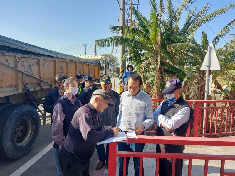 中央跨部會偕同地方辦理違規傾倒廢棄土資聯合稽查行動