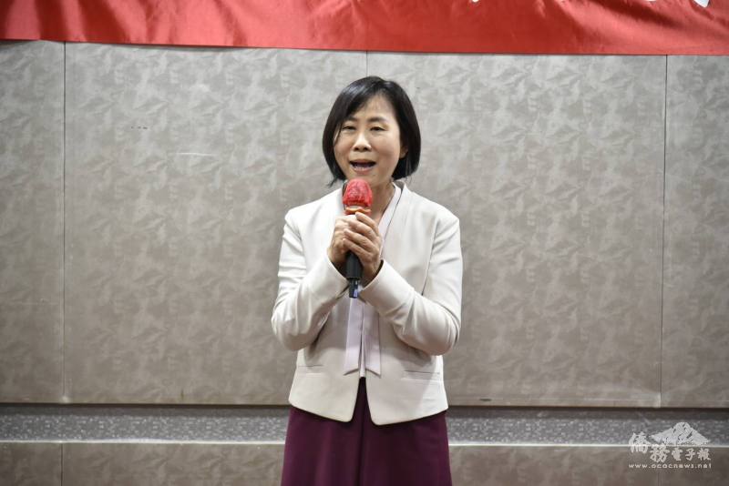 主任秘書榮幼娥致詞