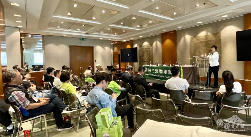 僑務委員會委員長徐佳青親自為今年的年會及專題演講致詞與經驗分享