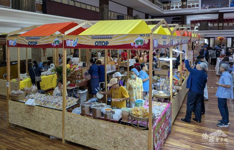 活動現場設計別出心裁，復刻臺灣老街場景