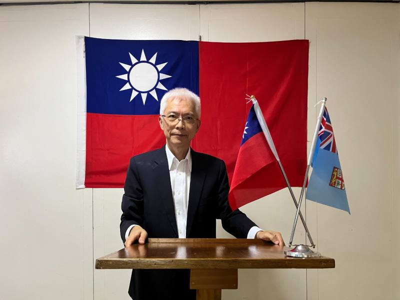 駐斐濟代表周進發。(圖：駐斐濟台北商務辦事處)