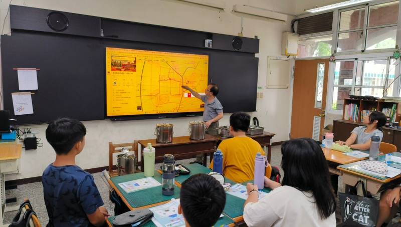 育仁國小跨領域美感課程「回甘首部曲—認識甘厝社區」