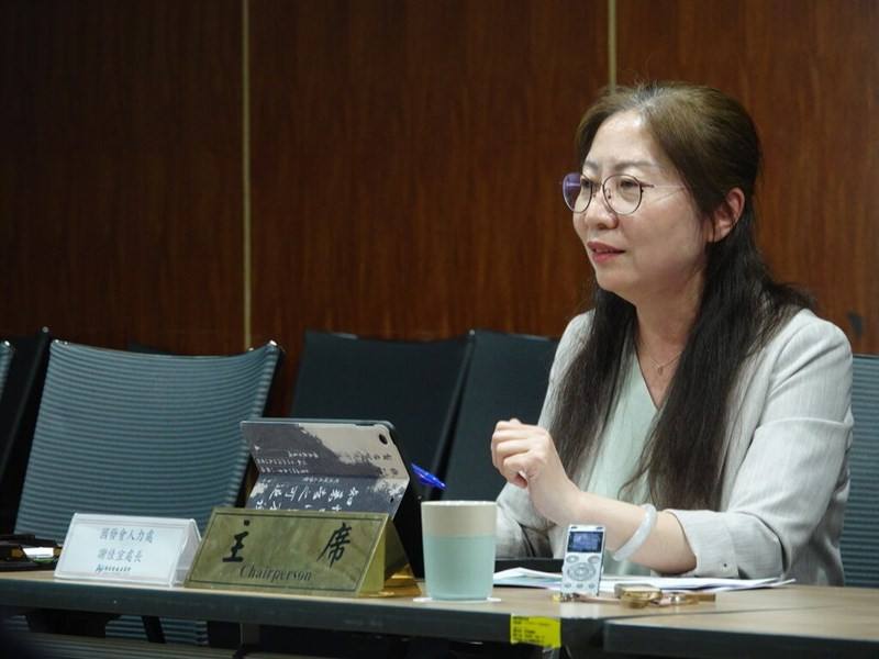 National Development Council Department of Human Resources Development Director Hsieh Chia-yi. Photo courtesy of the National Development Council