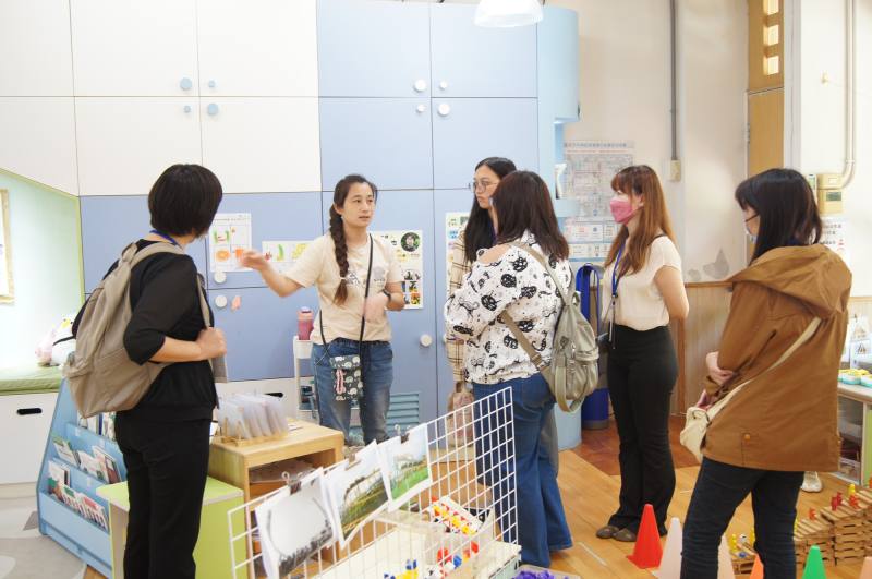 參訪臺北市明湖國小附幼實地入班觀察