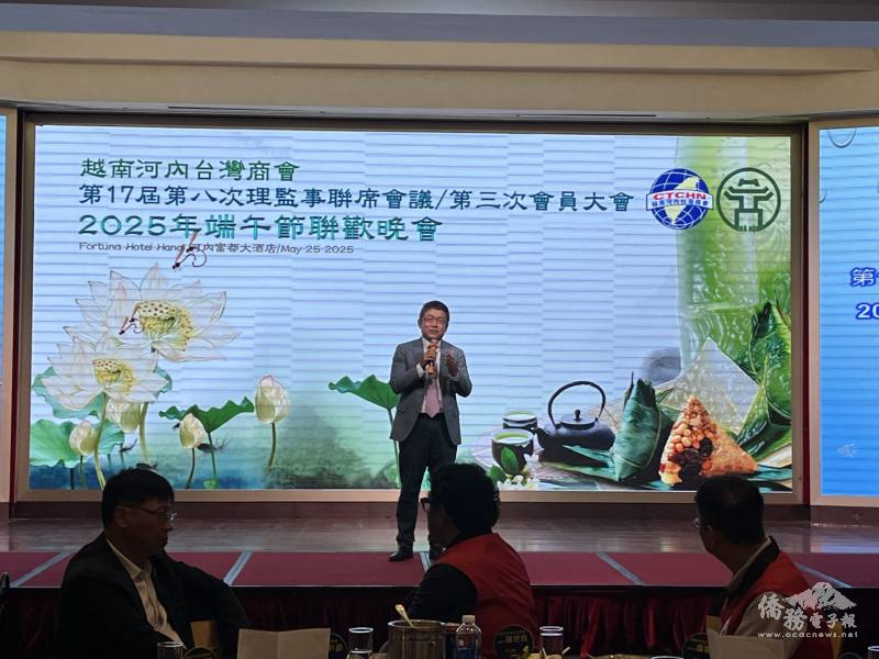 駐越南代表處大使劉世忠致詞