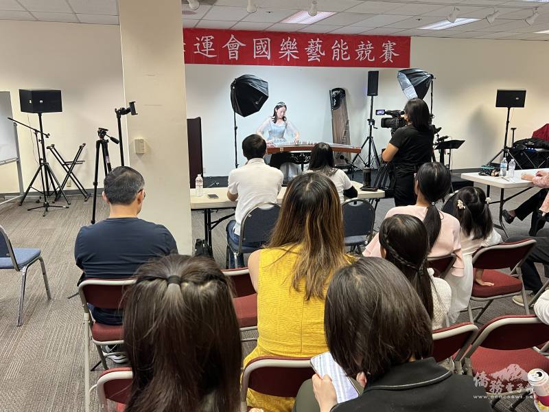 古箏藝能競賽會場