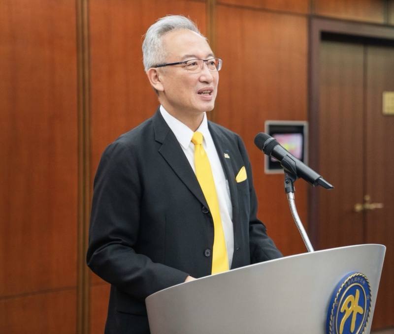 外交部政務次長吳志中致詞歡迎「2025年歐洲重要價值夥伴計畫」（EVIP）-青年政治領袖團一行