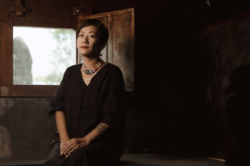 臺灣藝術家張恩滿（照片提供者為原住民族委員會原住民族文化發展中心、攝影芮米斯影像製作有限公司）