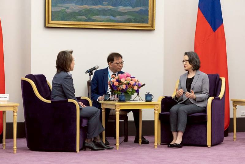 副總統接見「日本參議員橋本聖子乙行」