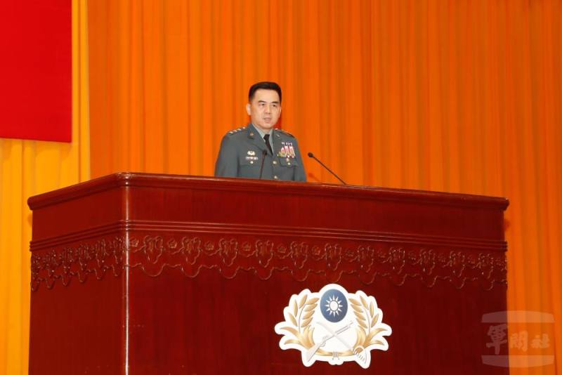 陸軍司令呂上將主持79週年部慶大會。（陸軍司令部提供）