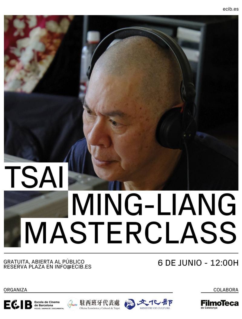 巴塞隆納電影學校將於6月6日舉辦蔡明亮導演大師講座（巴塞隆納電影學校提供）
