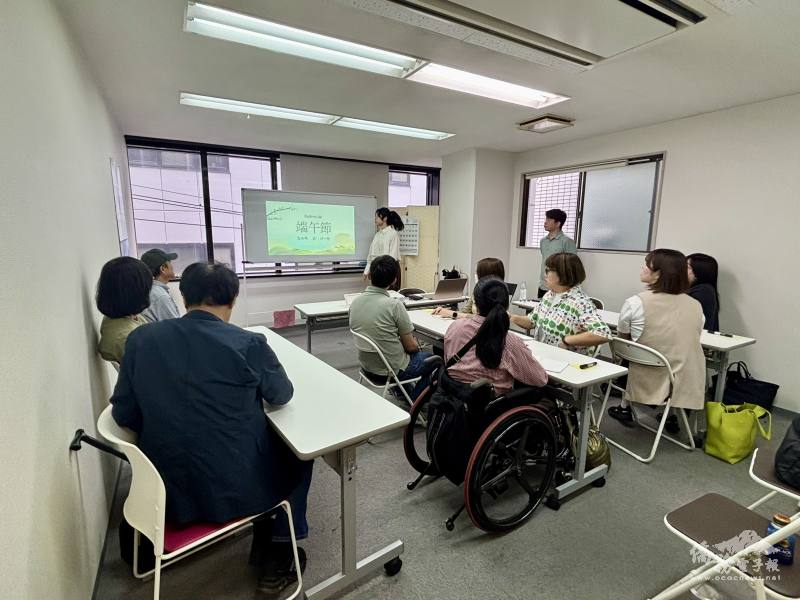 福爾摩沙臺灣華語教室老師連玉靜解說端午節由來