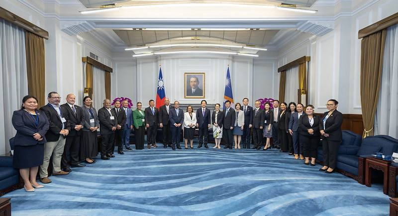 總統與馬紹爾群島共和國總統海妮雙邊會晤