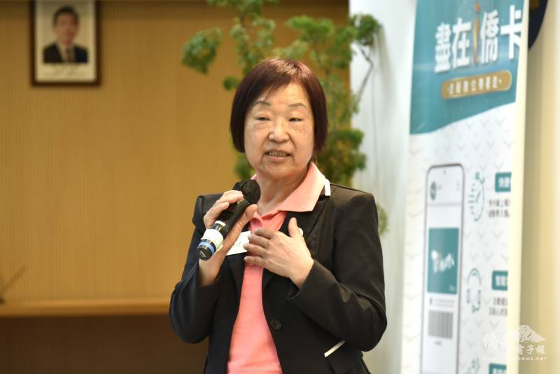 加州臺灣同鄉聯誼會會長儲錦琪致詞