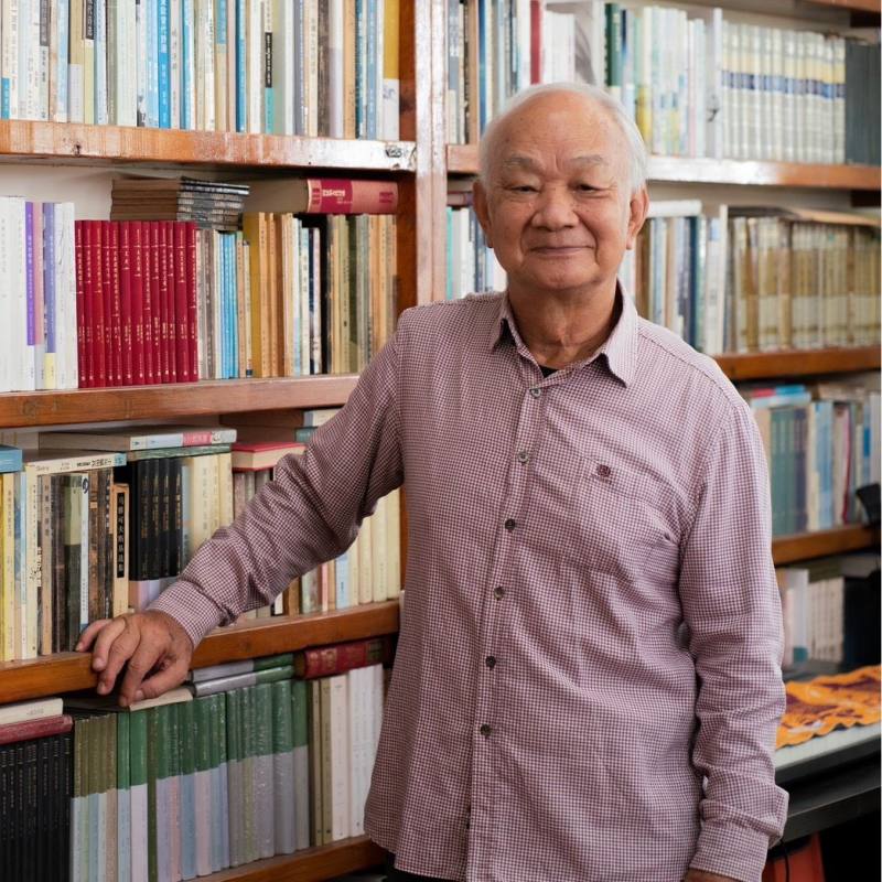 農民文學與鄉土詩創作文學家吳晟。（吳晟提供）