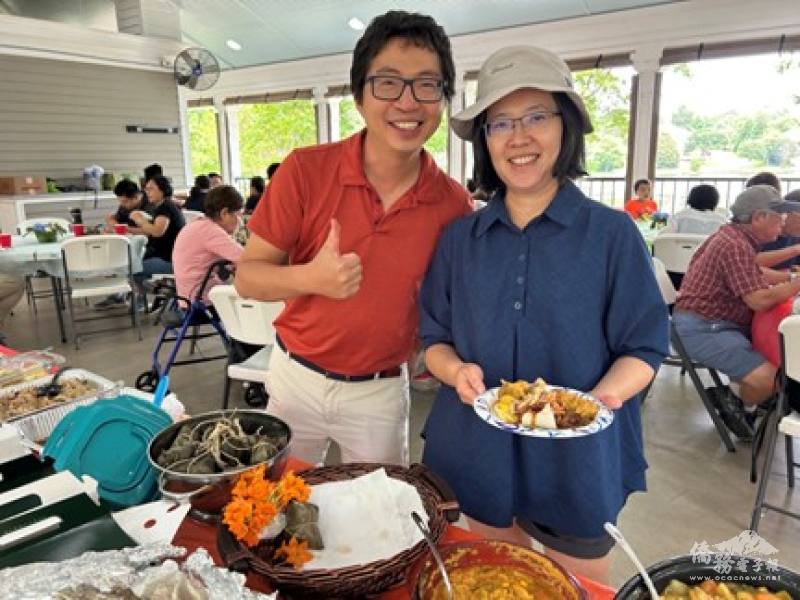 會長陳浩鳴伉儷齊心迎賓，溫情款待暖人心