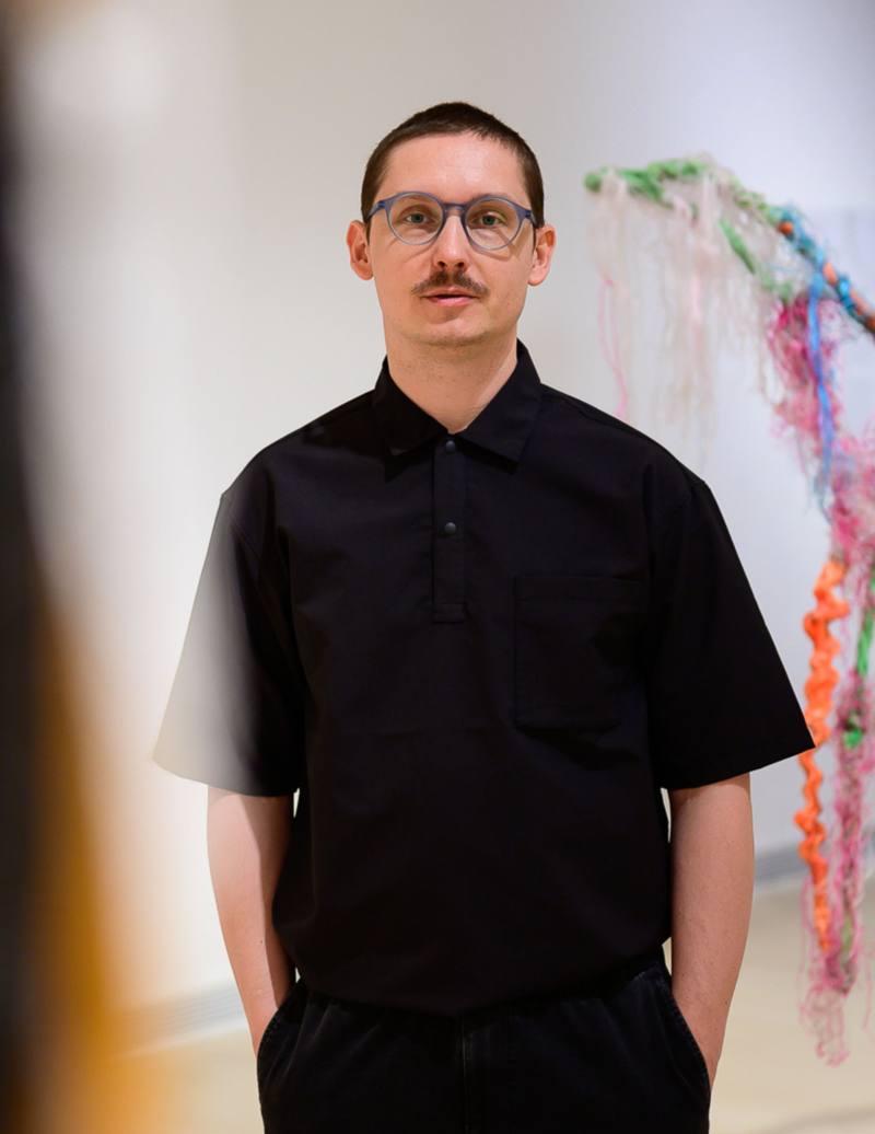 NTMoFA International Residency Fellow Jan Elantkowski PhotobyZsófia Szabó©Ludwig Museum–Museum of Contemporary Art