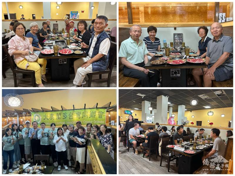 130位會員烤肉敘舊認識新朋友，會長也帶領理事群感謝大家出席