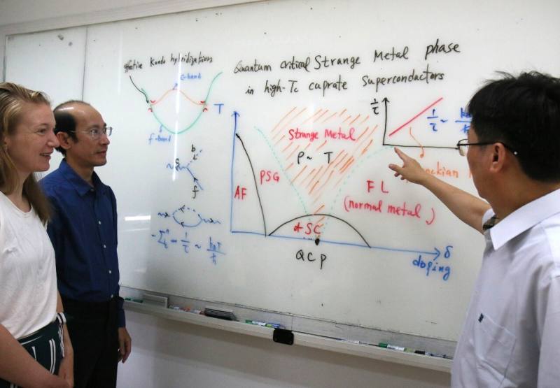 近日陽明交大電子物理系教授仲崇厚研究團隊，成功解開銅酸鹽（cuprates）中奇異金屬量子臨界狀態的形成機制，登上英國物理學會出版的國際頂尖期刊。(仲崇厚提供)