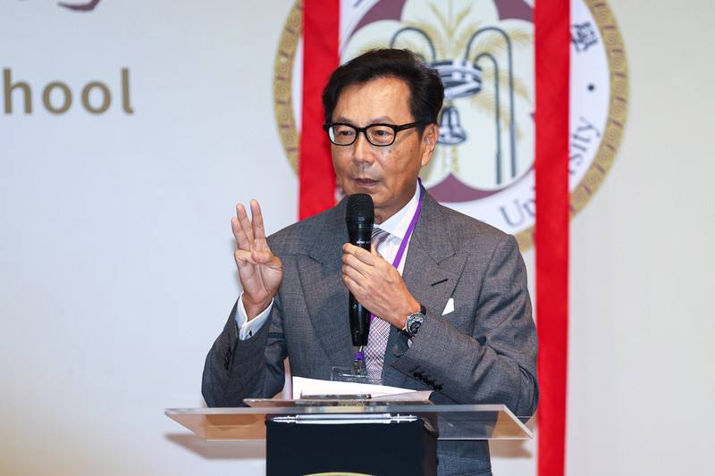 富邦集團董事長蔡明忠。 (圖：中央社檔案照)