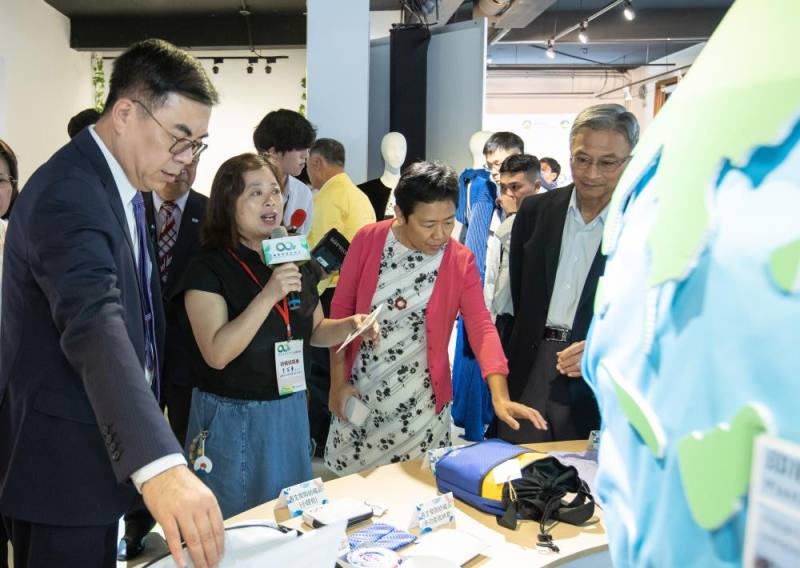 環境部「循環再設計中心」6月5日開幕，首展為「紡織循環」展出至7月中旬，每週二至六上午9點至下午6點