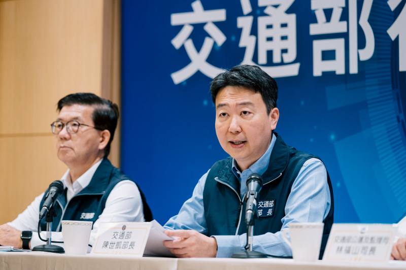 交通部陳世凱部長說明交安觀念教育扎根