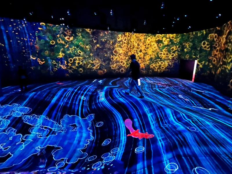 「teamLab共創！未來園」高雄站將於國立科學工藝博物館2樓登場，帶來全新互動與視覺震撼，主辦單位6日在科工館舉辦記者會提前開箱展覽