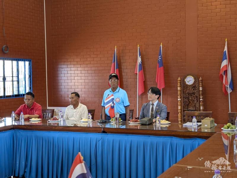 董思齊拜訪華興中學座談情形