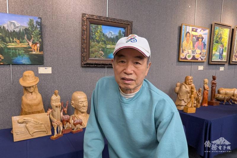 木雕藝術家鄭炳泉分享自己的創作歷程