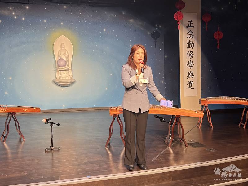 駐舊金山辦事處組長郭卉蓁開幕受邀致詞