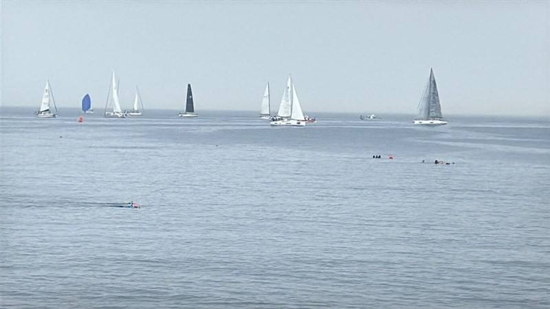The Taiwan-Ryukyu Regatta opened Sunday in Keelung. Photo courtesy of an unnamed contributor