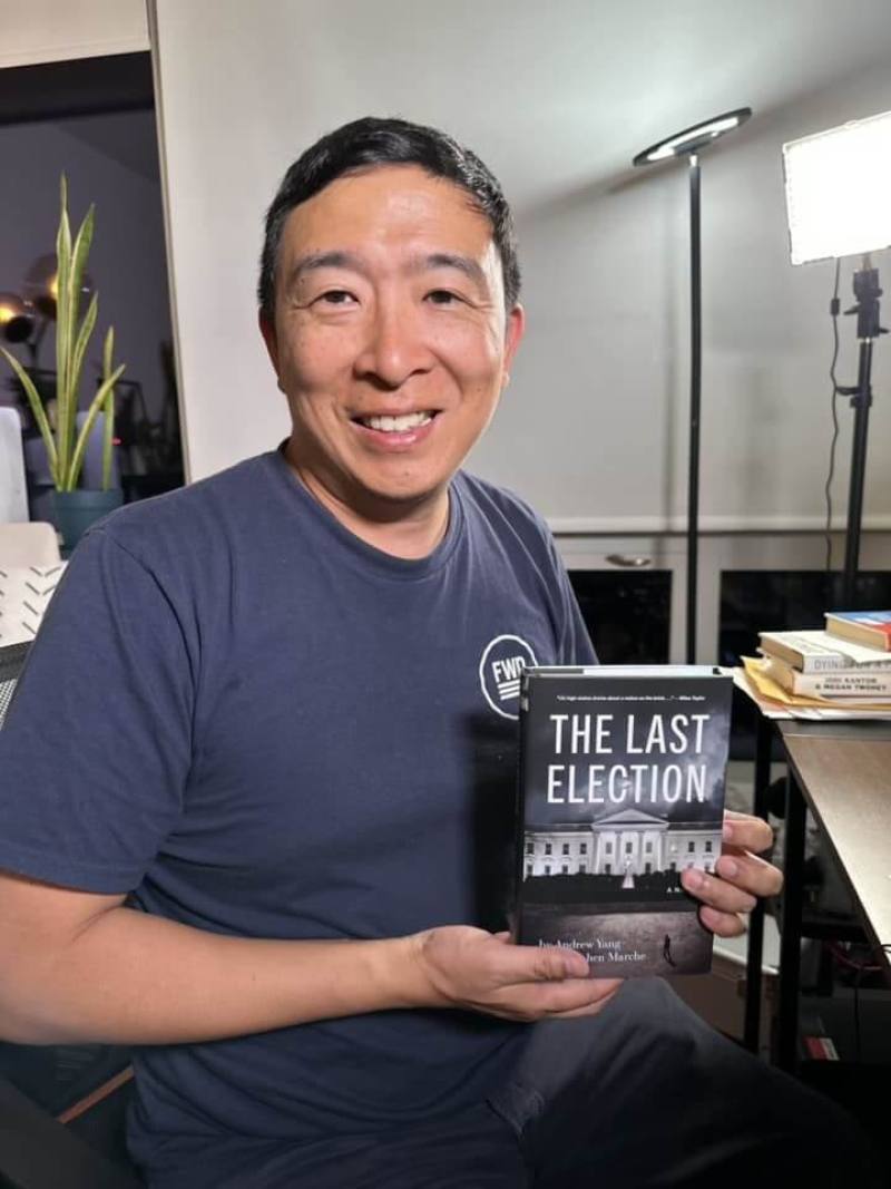 台裔美籍企業家楊安澤。（圖取自facebook.com/andrewyang2021）