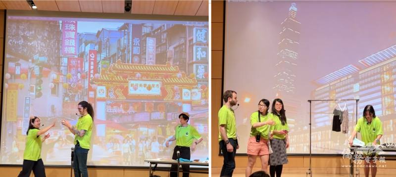 臺灣華語文學習中心學員們演出生動的成人話劇