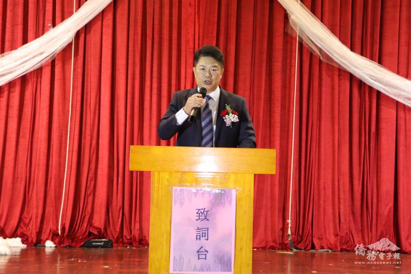 駐胡志明市辦事處處長韓國耀致詞