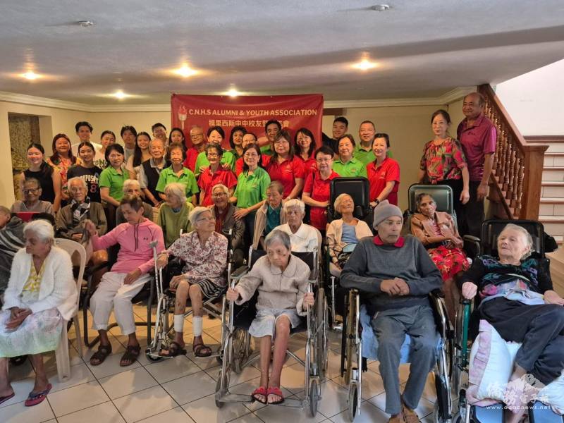 模里西斯中中校友會暨青年會傳遞愛心，弘揚敬老愛老美德