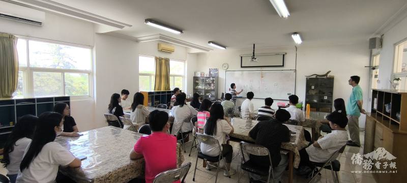 華語學習營上課情形