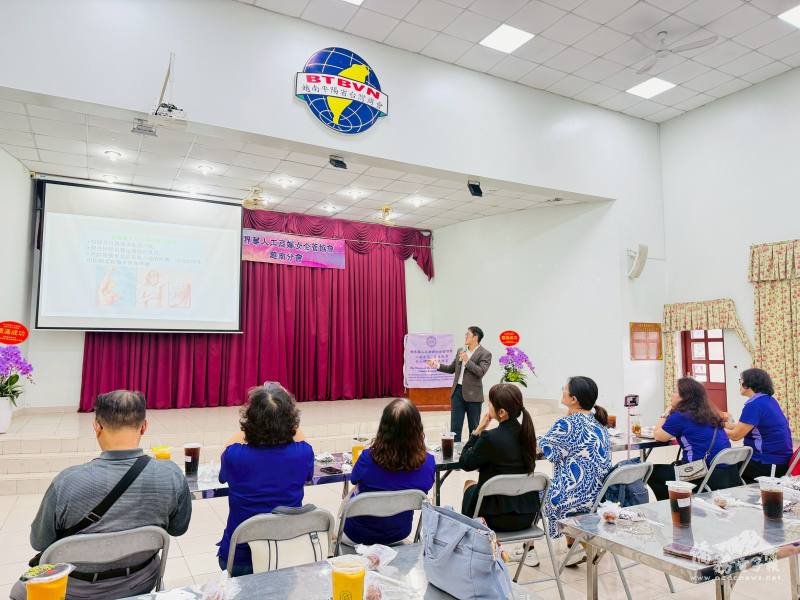 世華協助推廣防癌知識，持續為臺商社群注入正能量