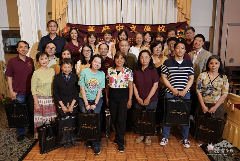 學校舉行謝師宴，感謝全體教職員、董事會暨家長會一年來的辛勤付出