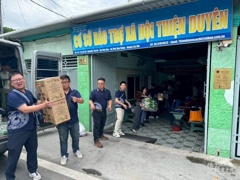 物資不僅補足日常所需，更讓院內孩童與長者感受到來自臺灣的溫暖