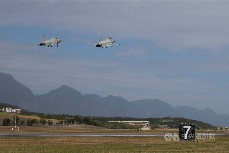 F-5 fighter jets. CNA file photo.