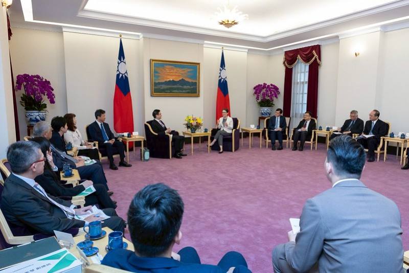 副總統接見「中華民國創業投資商業同業公會」