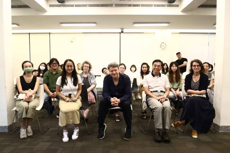 NHRM hosts French author for talk on human rights in the digital age